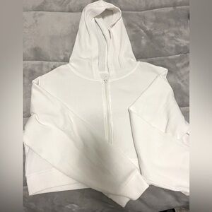 Cute cropped white vest